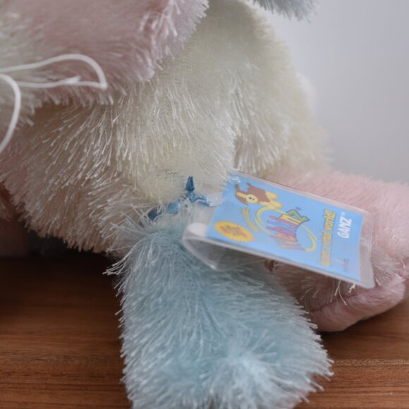Cotton Candy Bunny Unused Code HM174 Webkinz Ganz Retired Plush Stuffed Animal - Picture 3 of 8